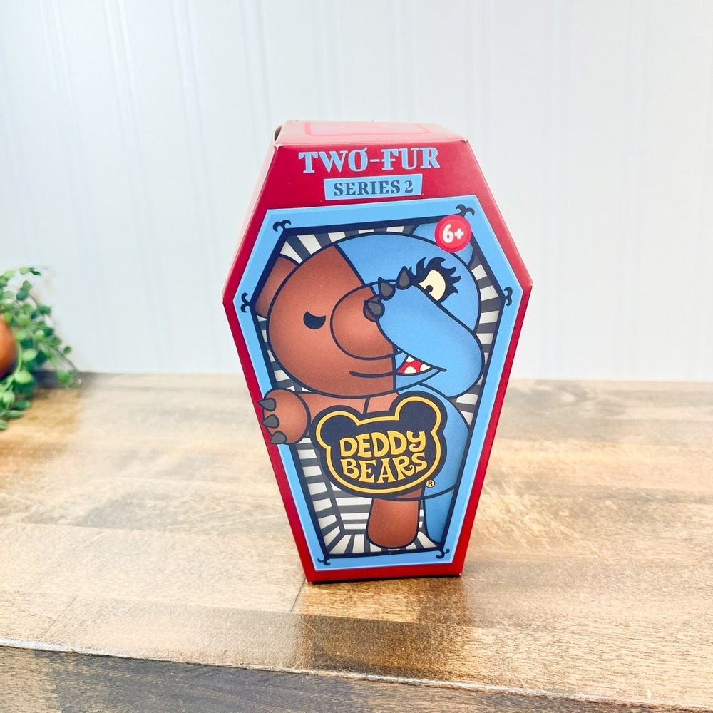 NEW Deddy Bears with Coffin Card - Series 2 - TWO-FUR - 5" Inch Plush